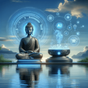 AI-Powered Serenity: Buddha-Inspired Yoga Meditation Session