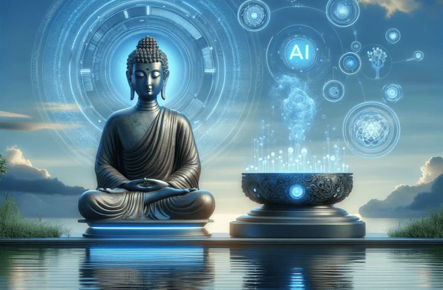 AI-Powered Serenity: Buddha-Inspired Yoga Meditation Session