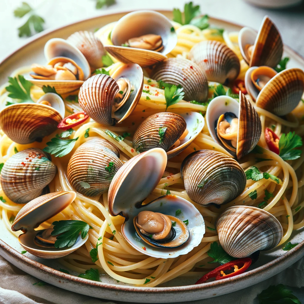 Classic Spaghetti with Clams: AI Recipe