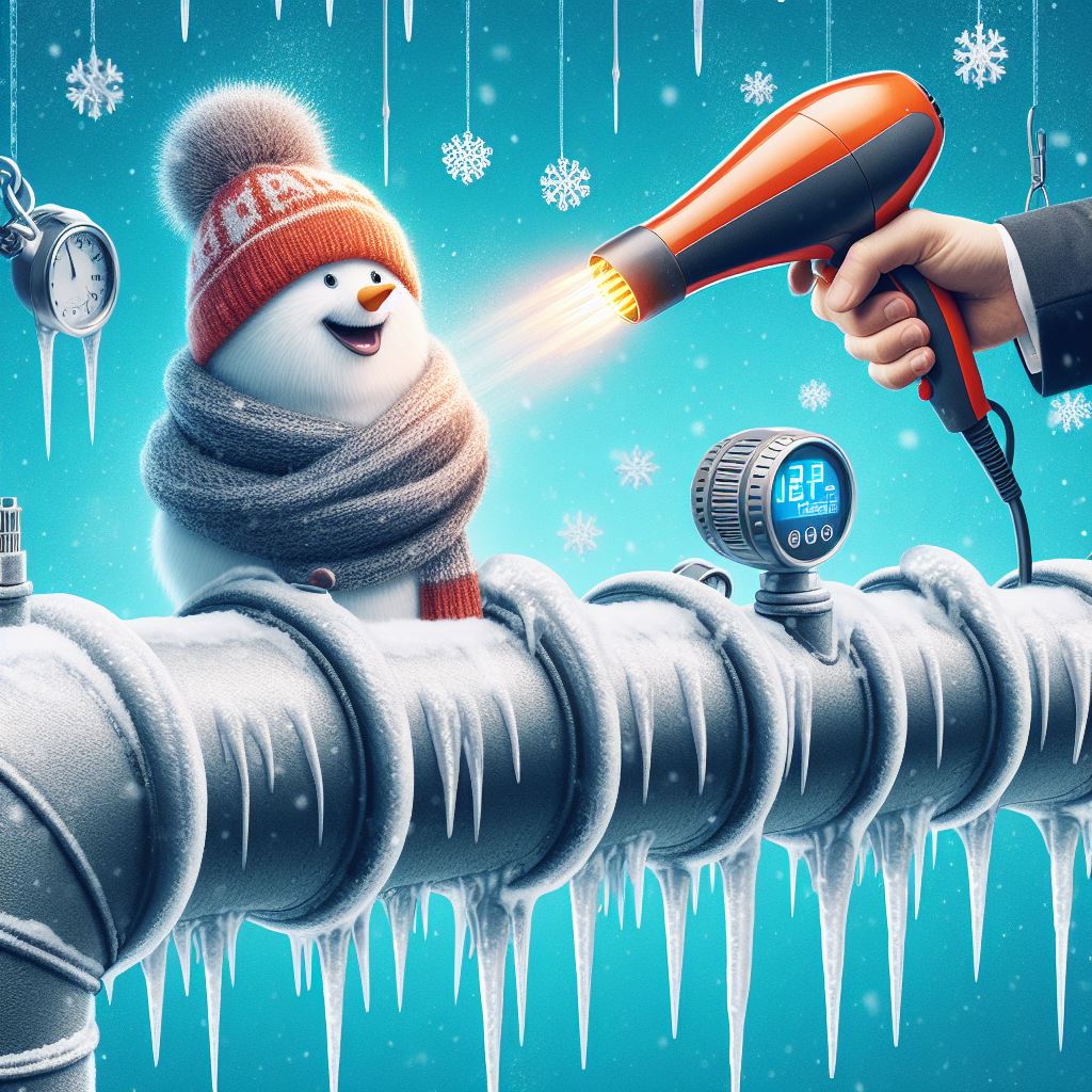 fix frozen pipes