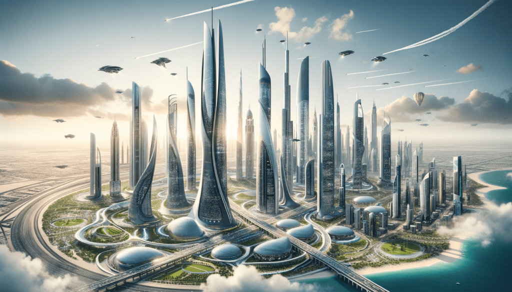 Dubai Downtown in 2100