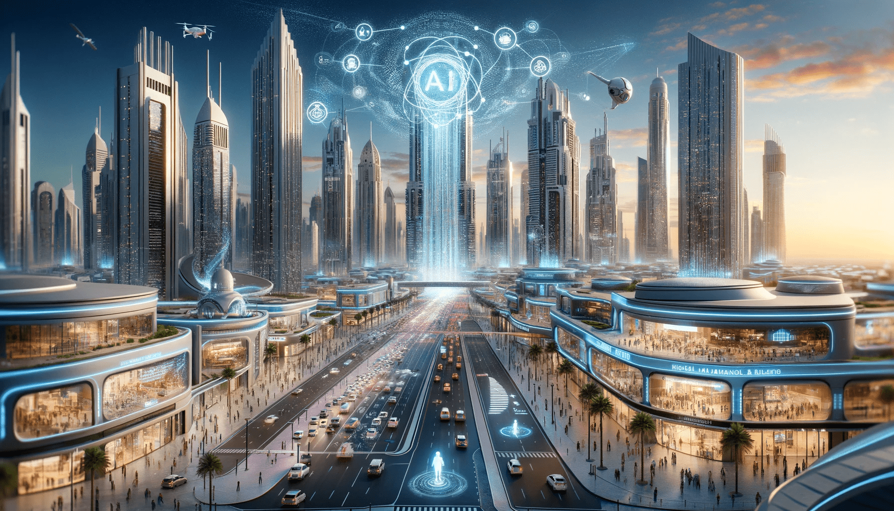 Dubai in 2100: The AI-Driven Metropolis of the Future