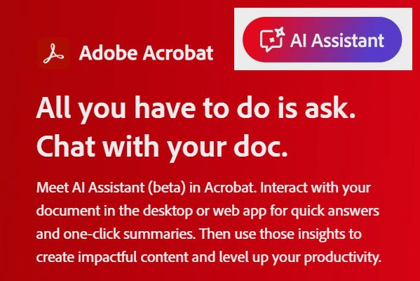 Adobe Acrobat AI Assistant