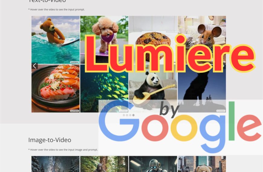 Lumiere AI by google: Text to Video or Image to Video Generation