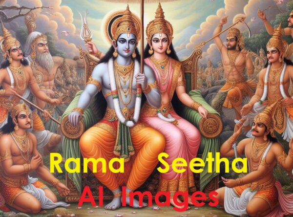 Free Rama Seetha Images from Bing AI