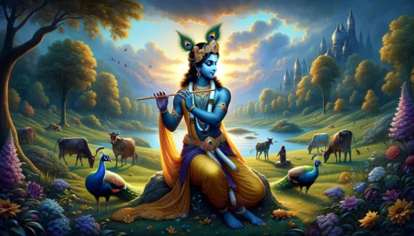 AI Krishna images free