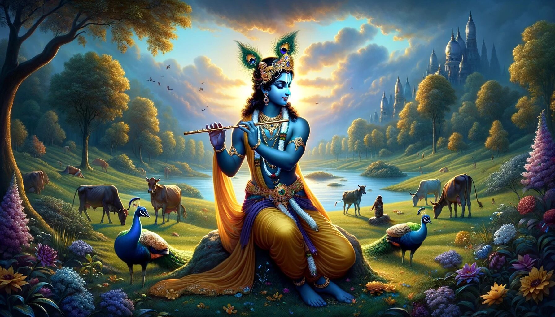 AI Krishna images free