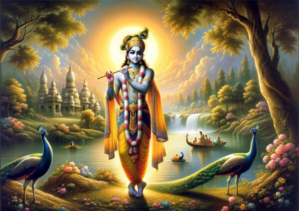 Lord Krishna – free AI images 