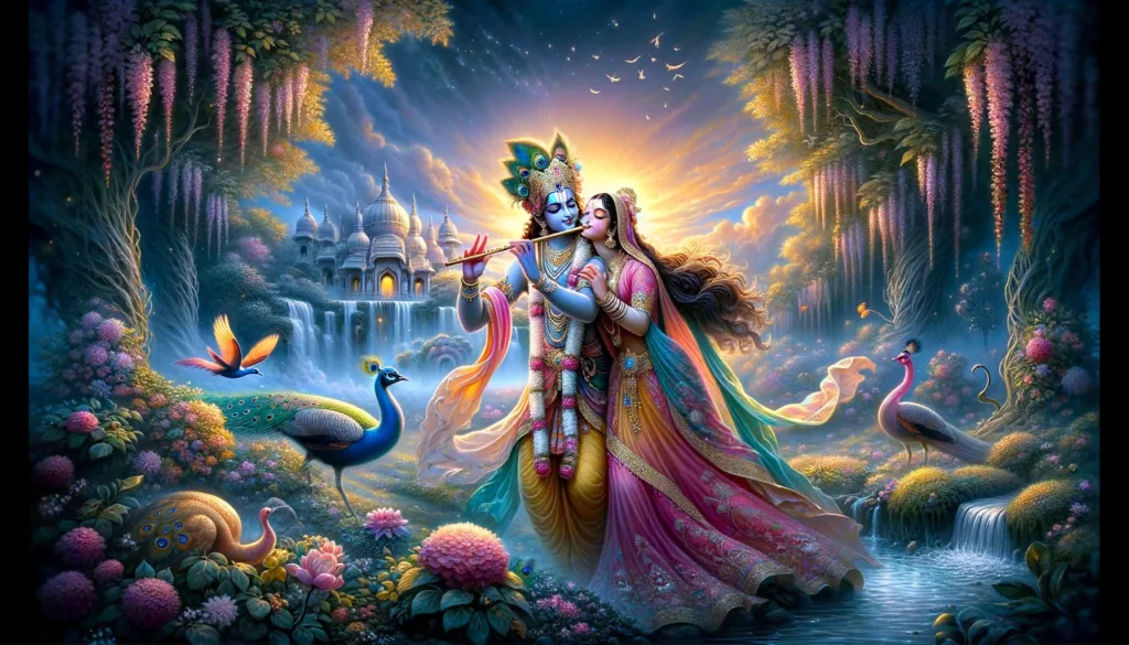 Krishna and Radha