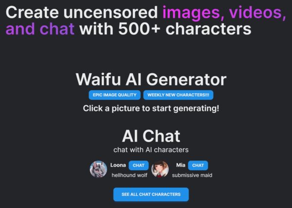 MyWaifus.ai generator