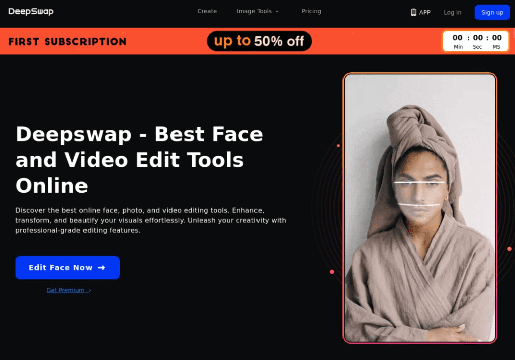 Deepswap - Best Face and Video Edit Tools Online