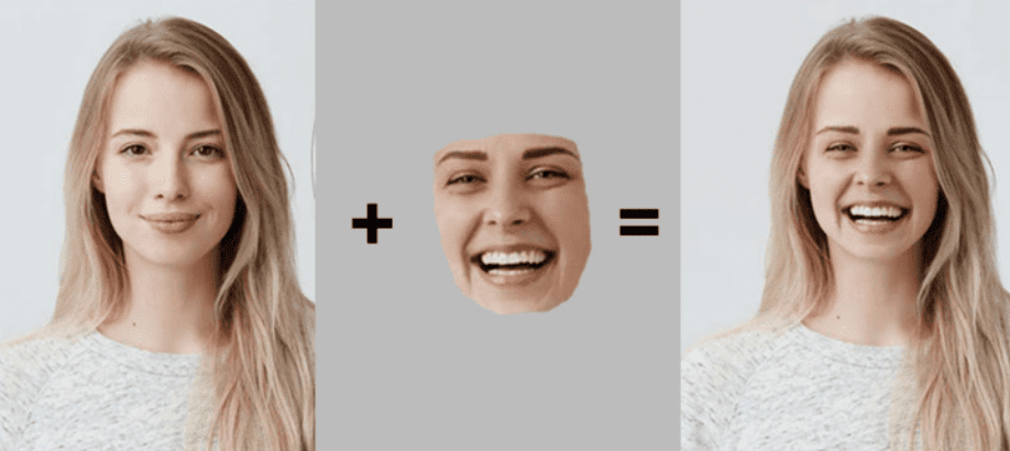 Image + Face = new person