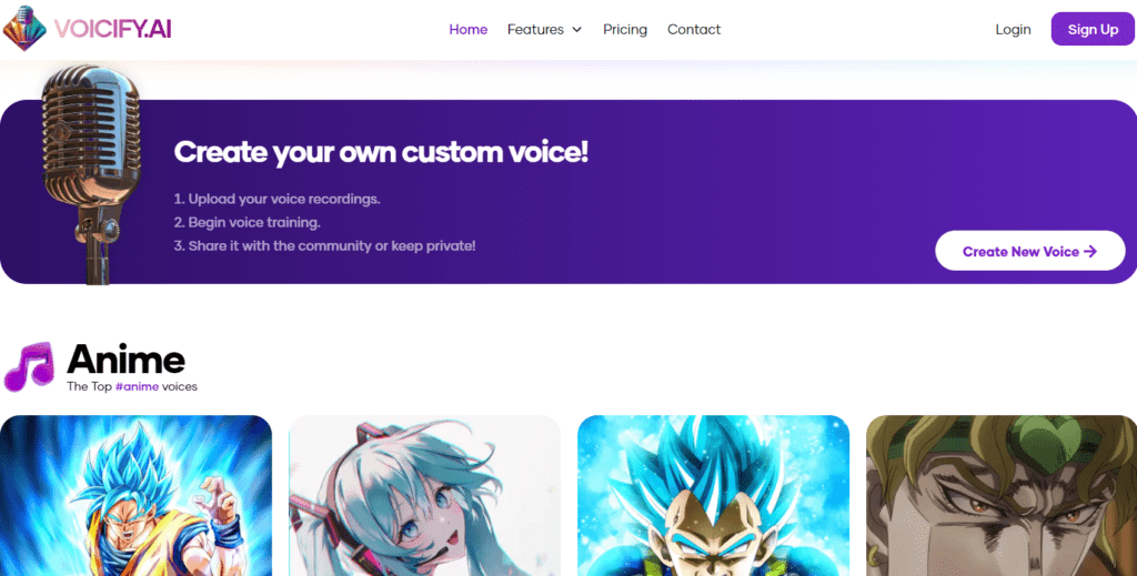 Create your own custom voice with vocify.ai