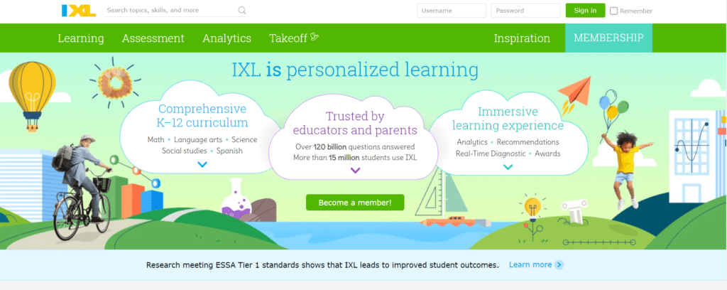 IXL personalized learning