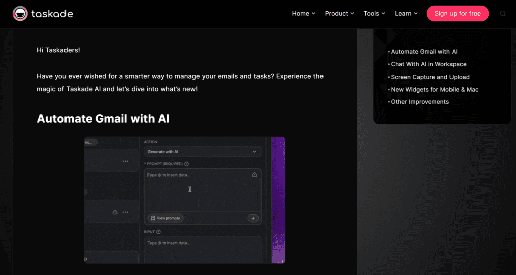 AI Flowchart Generator Gmail Automation