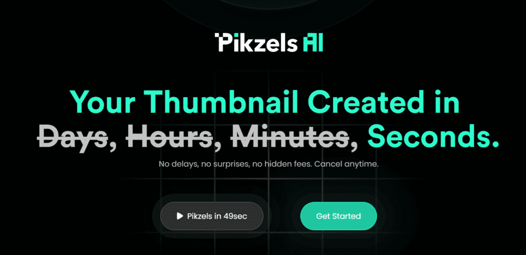 Pikzels AI Thumbnail Creator