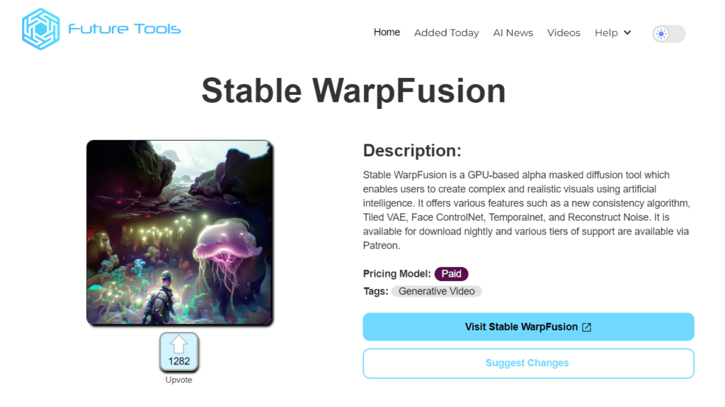 Stable WarpFusion