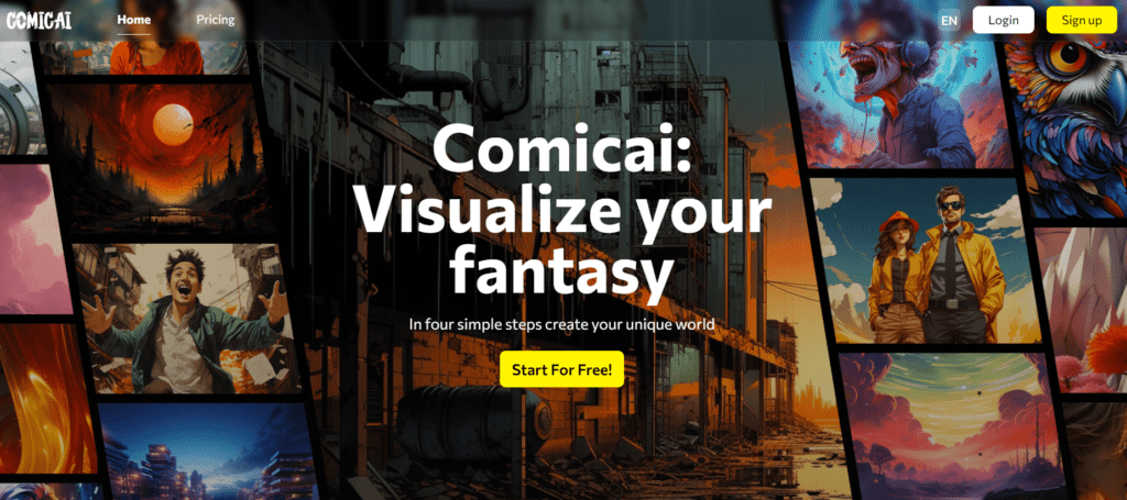 Comicai bring comics to life