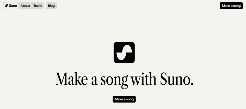 Make a song with Suno AI