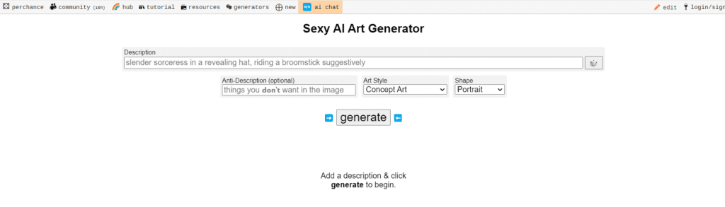 Sexy AI Generator