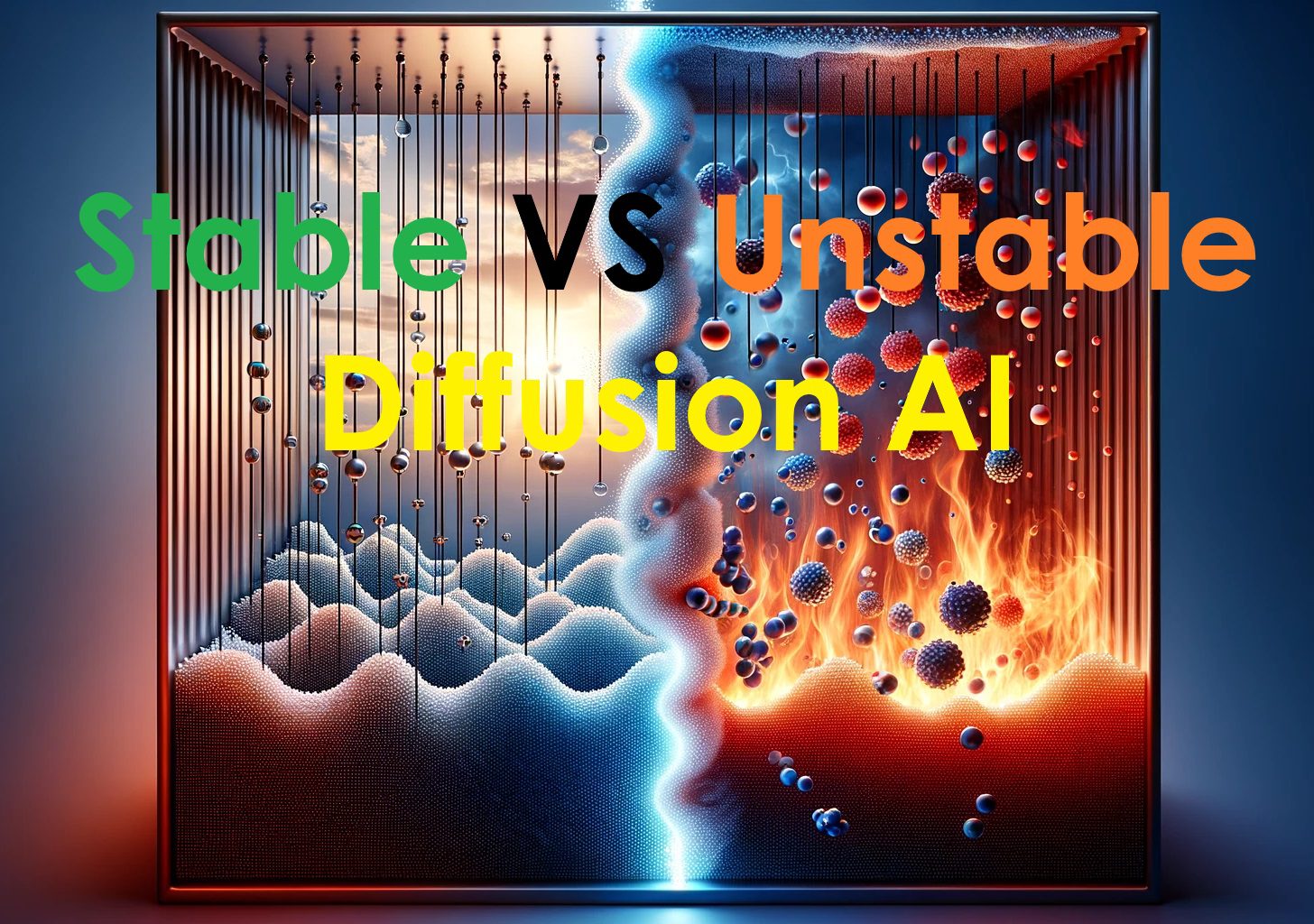 Stable VS UnStable Diffusion AI