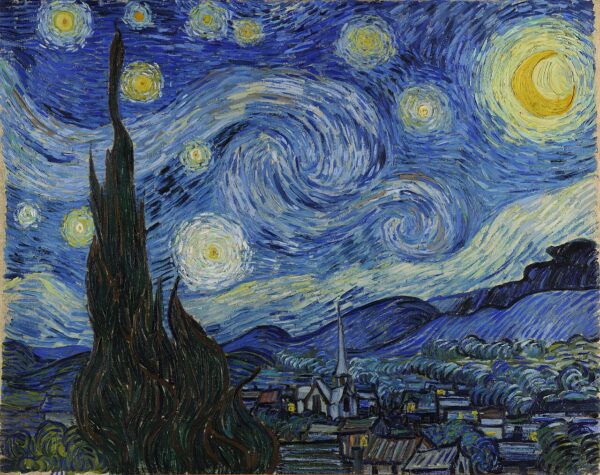 Van Gogh-Starry Night paint - Input image (Before)