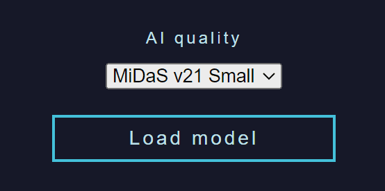 make3d small and large AI quality MiDAS Models