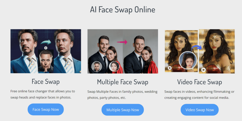 Remaker AI Face Swapping special tools