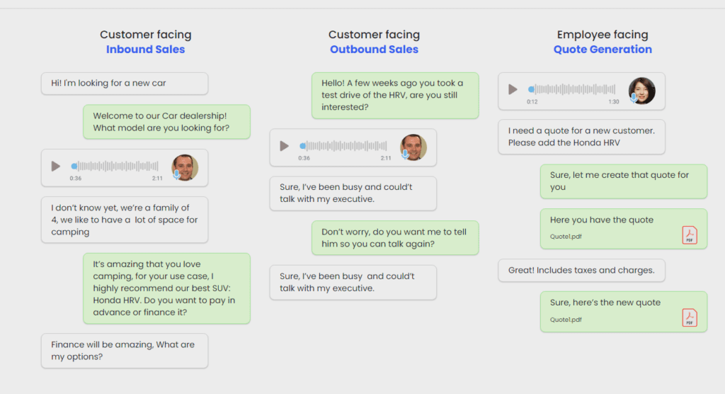 Examples of Darwin AI at work