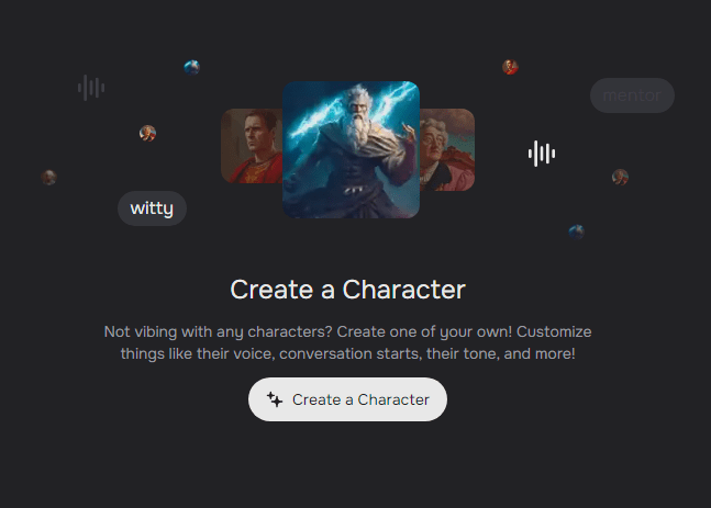 Create a Character with AI