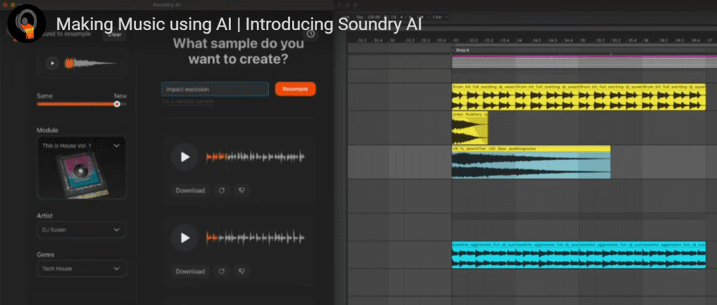 Making Music using Soundry AI