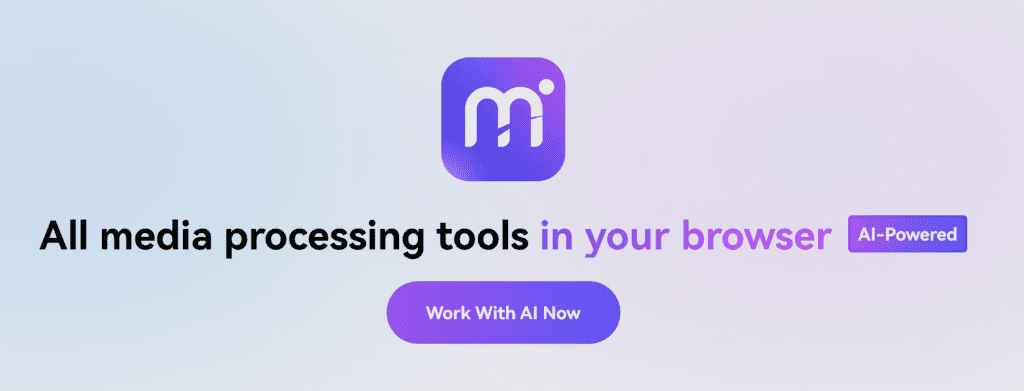 Media io all online processing tool 