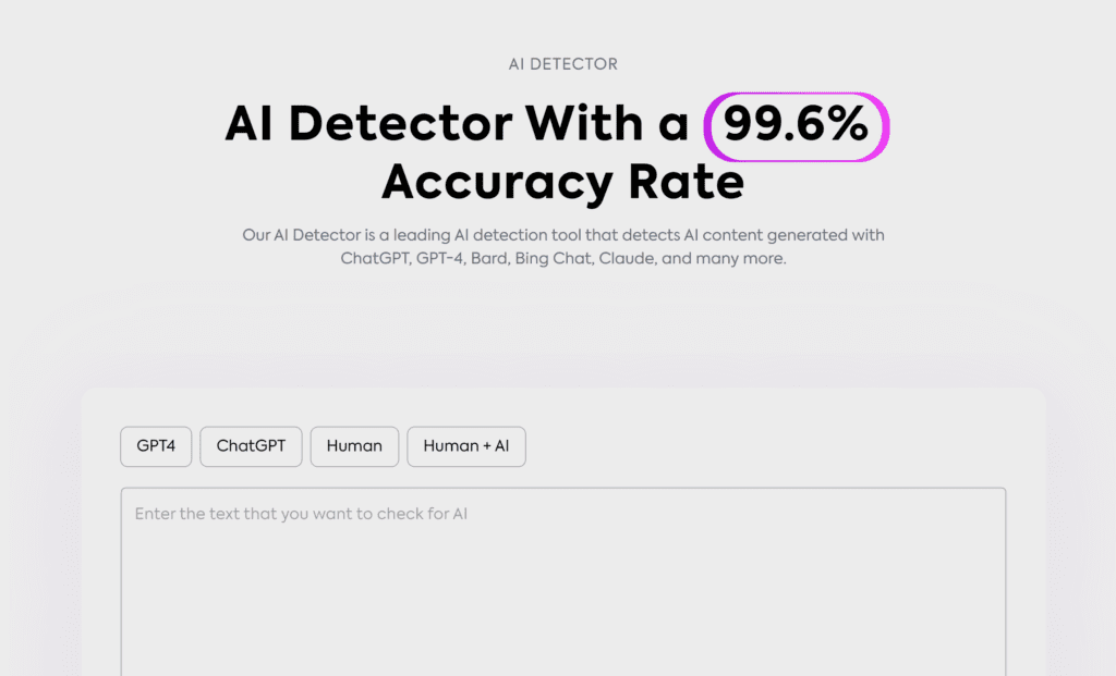 StealthWriter AI Detector