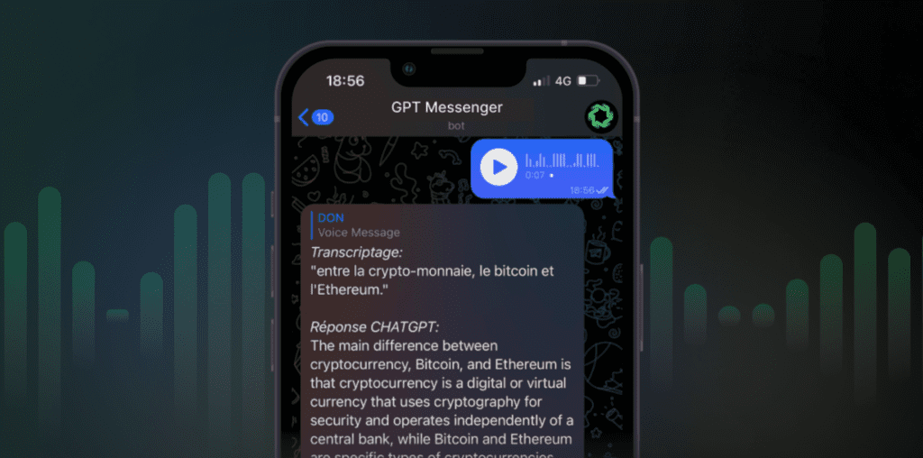 GPT Messenger Audio Integration with Whatsapp