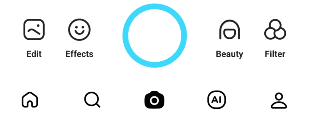 how to use the inverted filter on the TikTok app