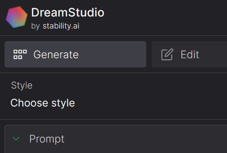 Dream Studio by Stability AI Stable Diffusion