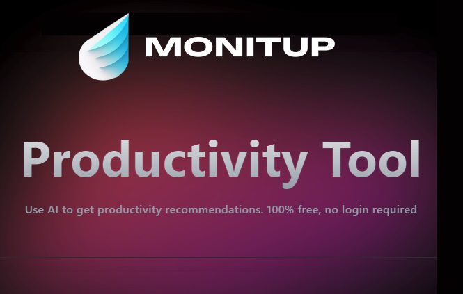 Productivity Tool by Monitup