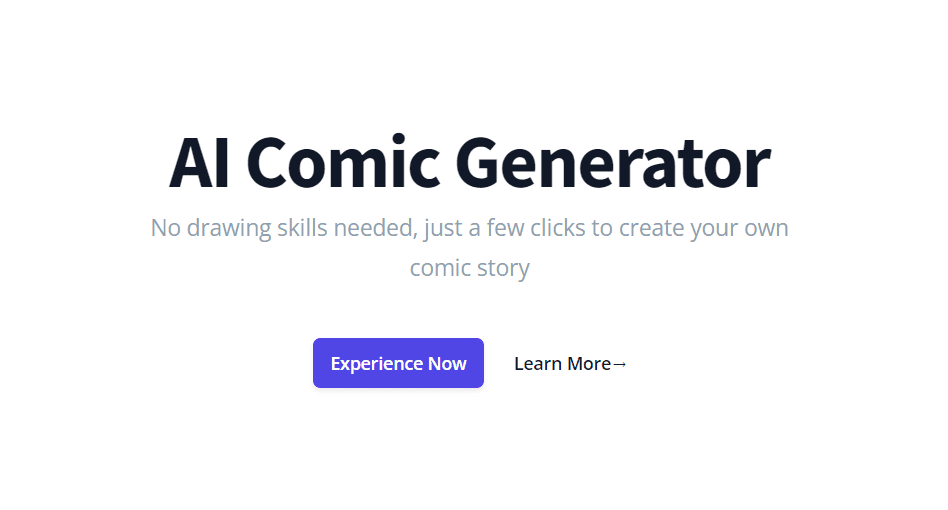 Comic Generator AI 