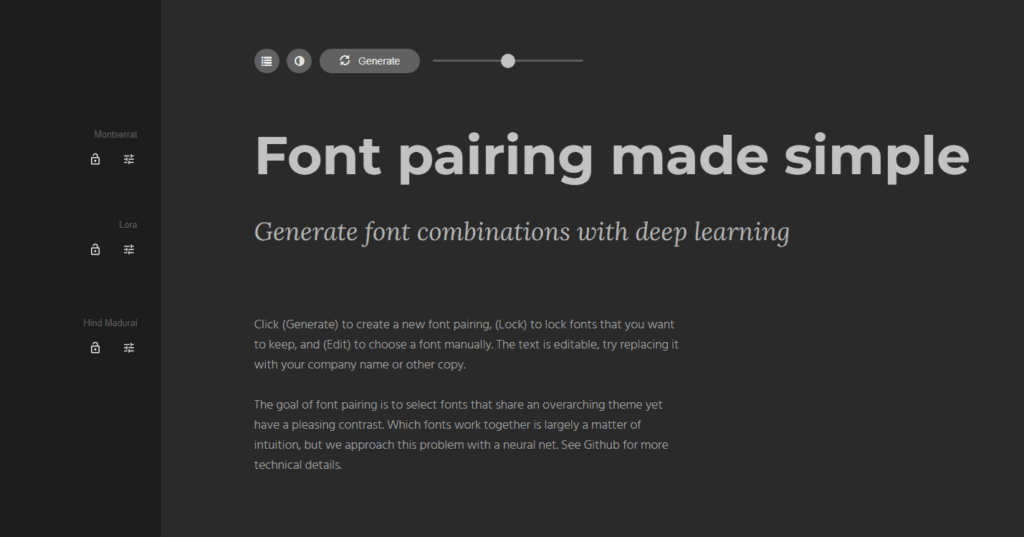 Font Joy AI default font