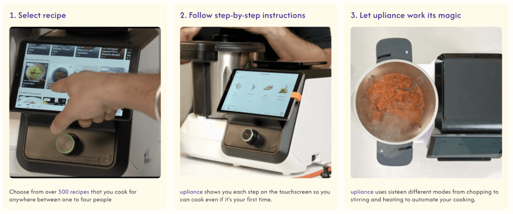 How to Use Upliance AI Cooking Machine