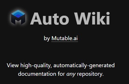 Auto Wiki by Mutable AI