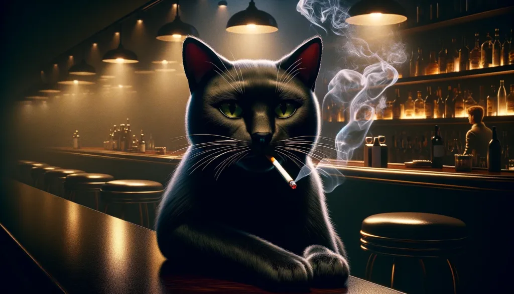 Cat Smoking