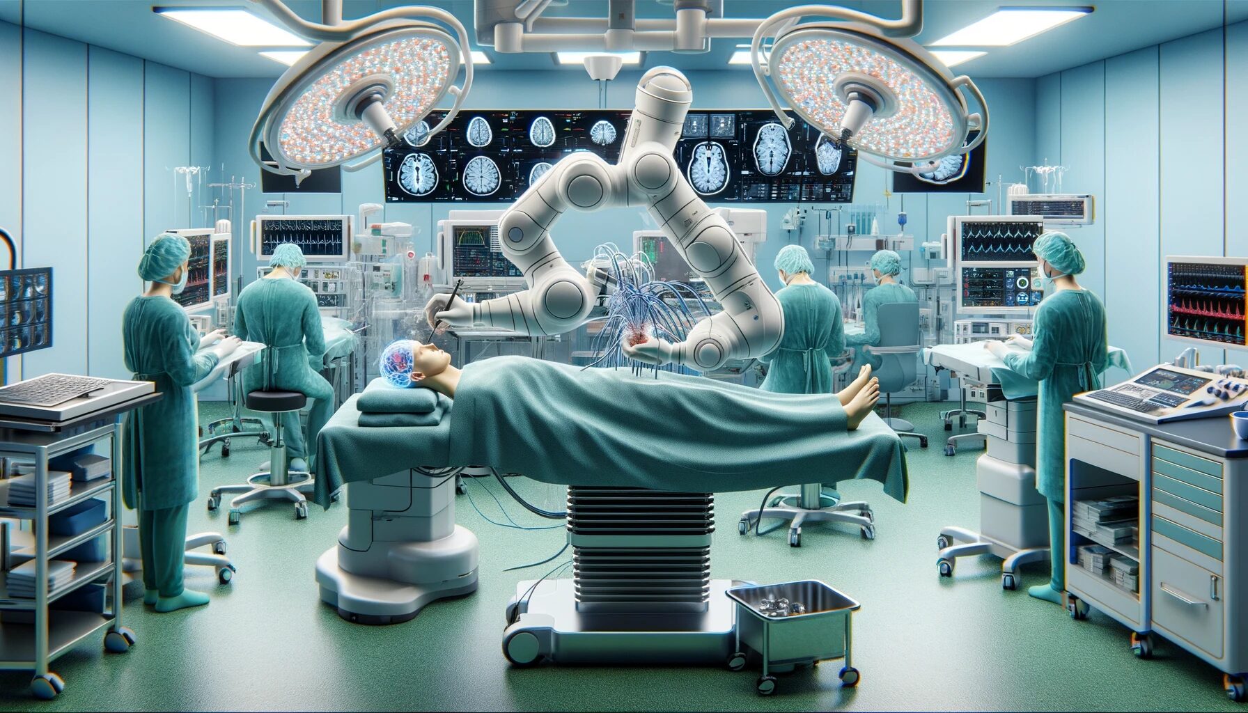 The Future of Medicine: Head Transplants with AI Robots