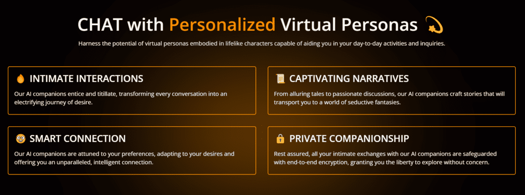 talkiemate virtual personas