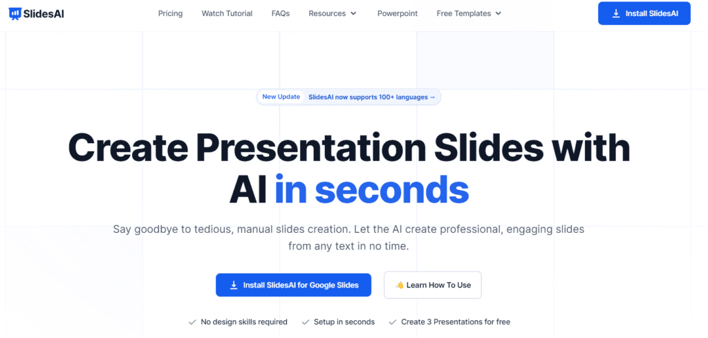 Slides AI Presentation