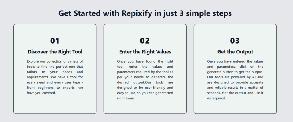 how to use Repixify