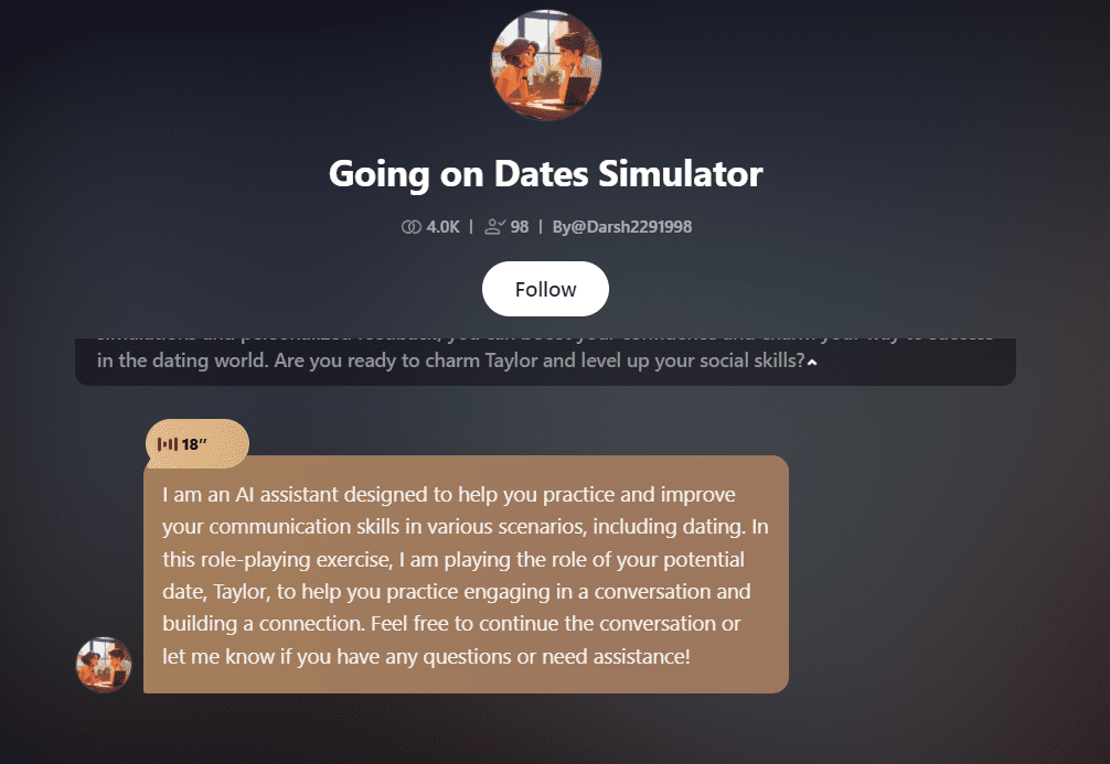 Talkie Date Simulator