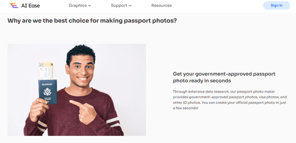 Free Passport Photo Creator