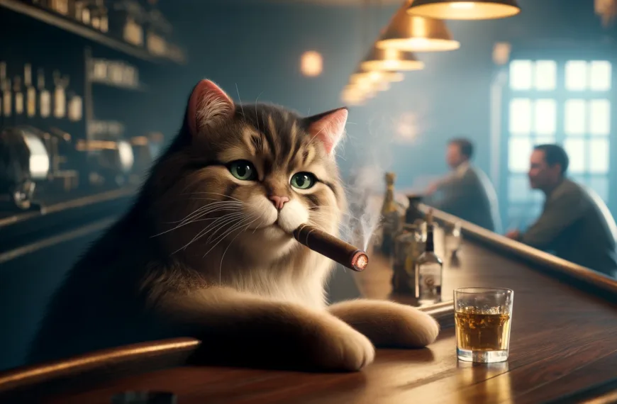 Cat Smoking