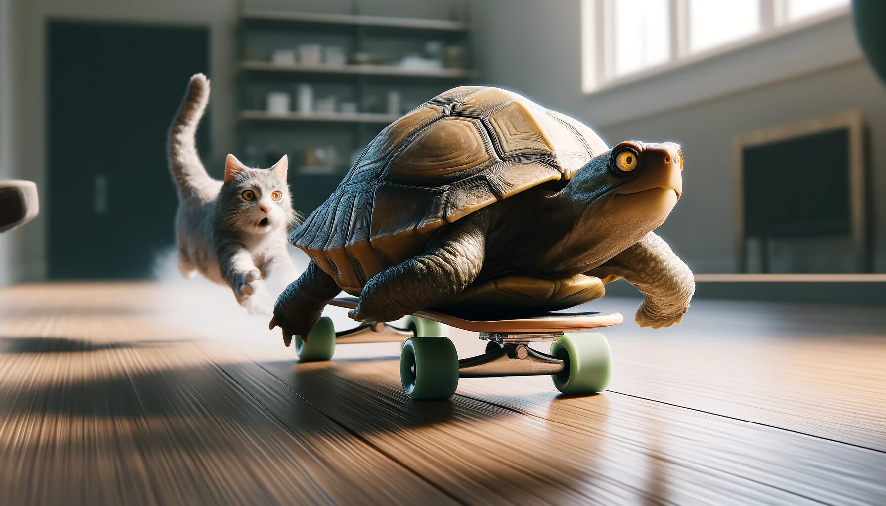 Turtle on Skateboard: A Fun New Spin on Reptile Agility